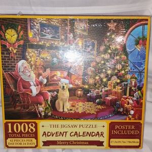 Christmas Advent Calendar Jigsaw Puzzle - 1008 Pieces